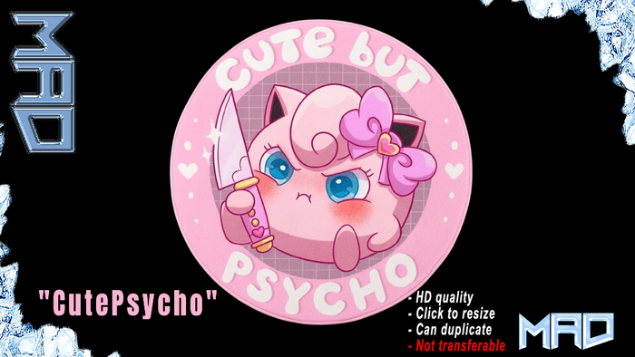 MAD Cute Psycho Rug