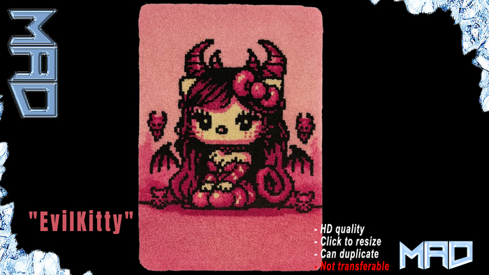 MAD EvilKitty Rug