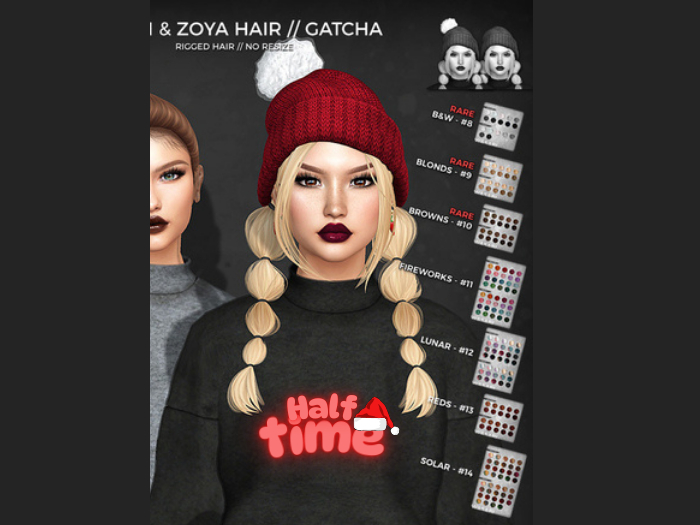 Wasabi // Zoya Mesh Hair - #9 Blonds RARE