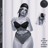 Amora = Top / Shorts Malu   DEMO