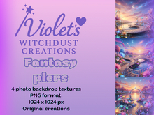 Fantasy piers Backdrops