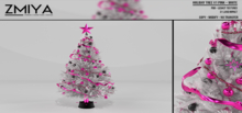 ZMIYA Holiday Tree V1 Pink + White