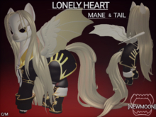 [NewMoon] Lonely Heart Mane & Tail