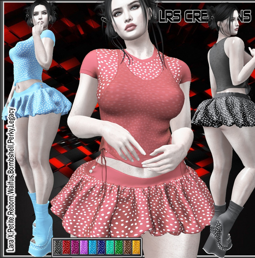 [LRS] Tilda Outfit Pack 3 DEMO ( 7 mesh size )