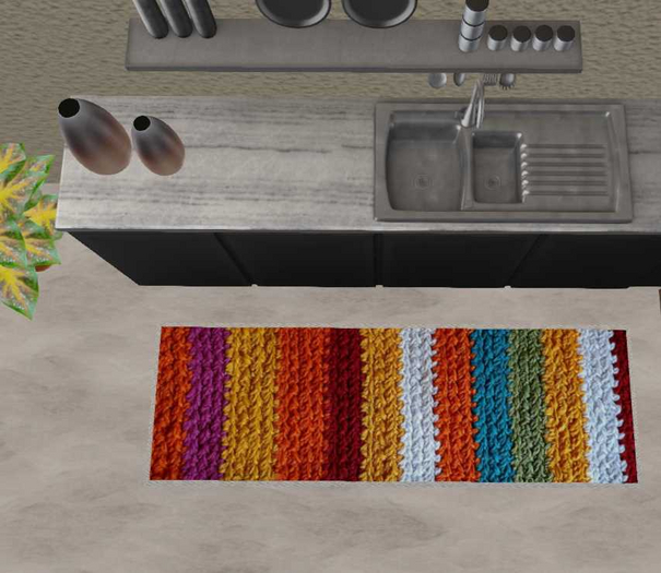 Hallway & kitchen Rug #058