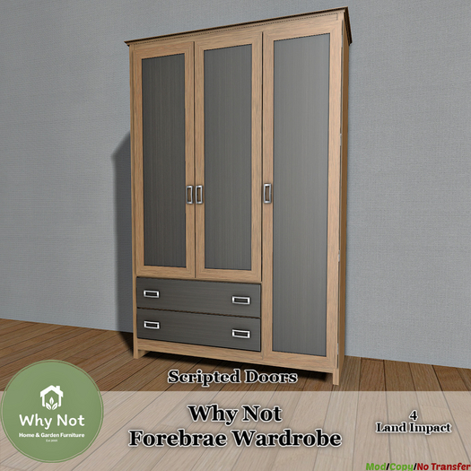Why Not - Forebrae Wardrobe Ad-Add Me