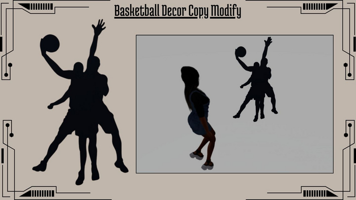 Basketball Decor Copy Modify