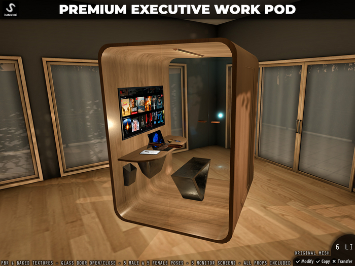 [satus Inc] Premium Executive Work Pod