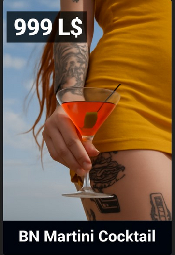 BN Martini Cocktail