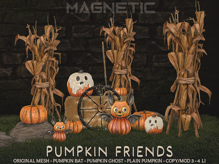 Magnetic - Pumpkin Friends