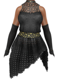 [FAME]  Dress - Aglaya / Black