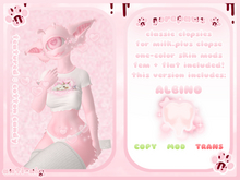 [gorepaws] ; classic clopses [ ALBINO ]
