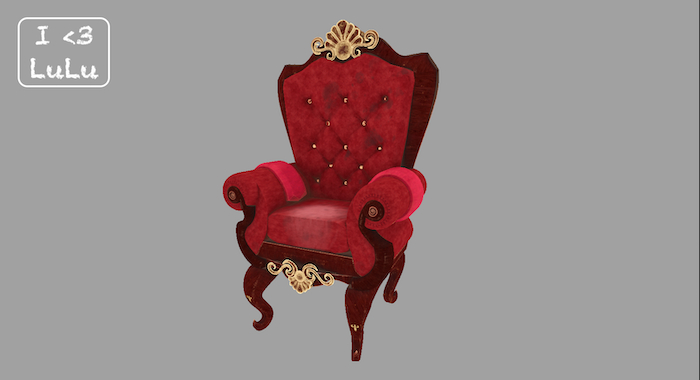 Full Perm Santa Chair