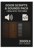 Lockable Door Script with Sound & Text – Full Perm