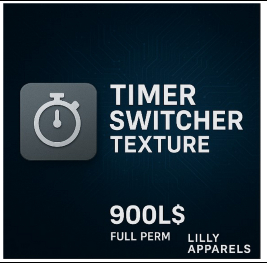 Timer Switcher Texture – Full Perm Script & Mesh