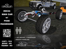 6534# CAR MAN FUN whit PASSENGER (BOX)
