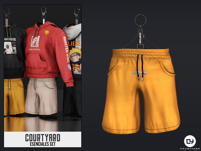 '' COURTYARD '' ESENCIALES SHORTS - BELIEVE