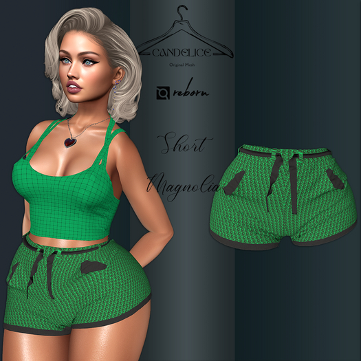 Add me - Reborn - Magnolia Short Green