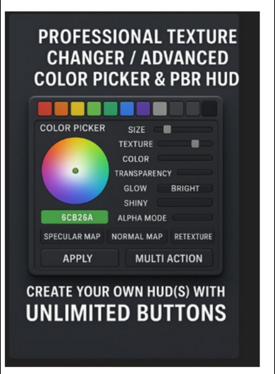 Professional Texture Changer – Advanced Full Perm SL Tool