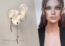 SIGMA Droplet ear chains 
