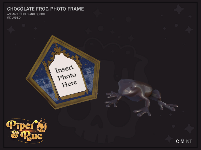 PIPER&RUE. Chocolate Frog +  Photo Frame