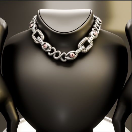 [STJ] Seeing Eye Chain - Diamond