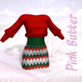 Christmas Argyle Comfy Dress LaraX