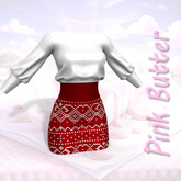 Christmas White Dress LaraX