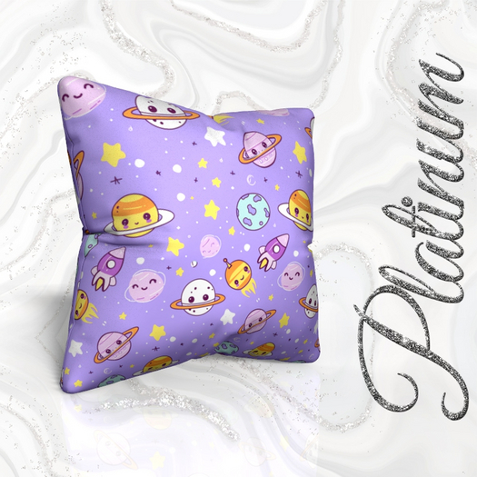 Planets Glimmer Pillow
