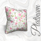 Roses Glimmer Pillow