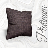 Star Leather Glimmer Pillow