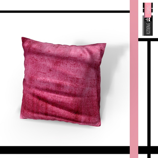 Pink Velvet Pillow