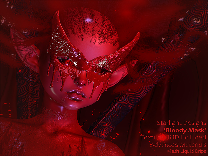Starlight Designs - Bloody Face Mask