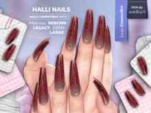 Lexa - Halli Glitter Nails