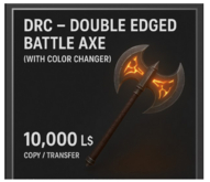 ShadowFury Dual-Edge Battle Axe FP