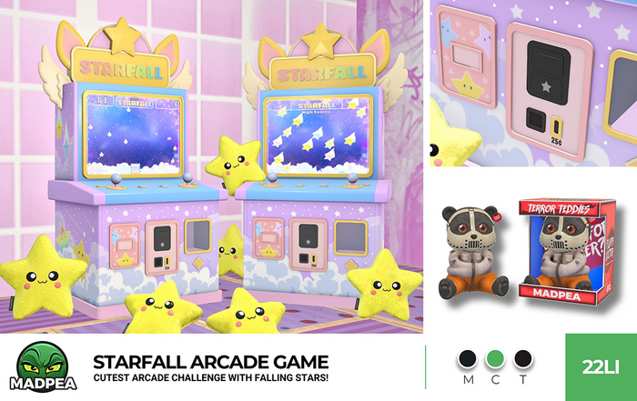 MadPea Starfall Arcade Game