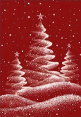 Tams - Wall Art - White Christmas Tree
