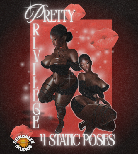 SUNDAIZE STUDIOS: PRETTY PRIVILEGE POSE PACK