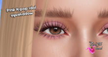  Pink K-pop idol eyeshadow-Vivi Evox