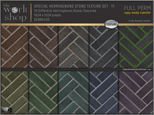 SPECIAL HERRINGBONE STONE TEXTURE SET - 11