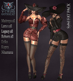 V-Twins (Gothicat) -  Sybil Outfit  FAT PACK (WEAR ME)