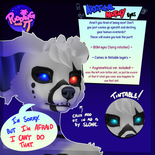 .:puddingandpi:. artificial mutiny eyes {bom eyes - furry rotation}