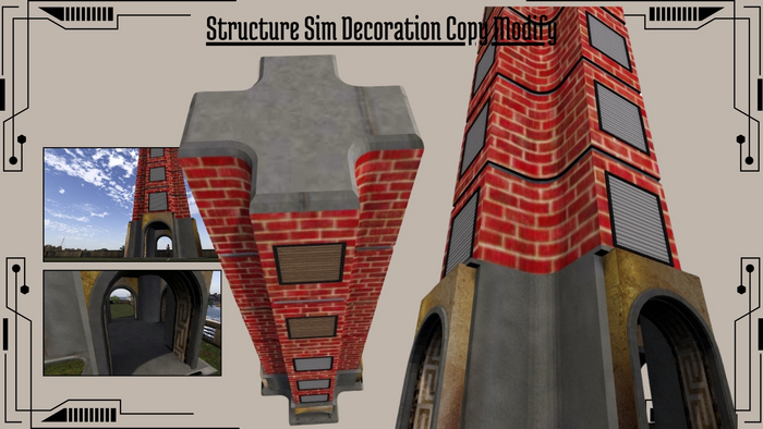 Structure Sim Decoration Copy Modify