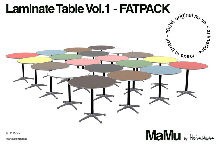 MaMu // Laminate Table Vol.1 - Fatpack 