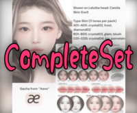 [CompleteSet] "aeoo" double heart gacha