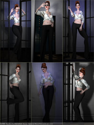 BOX Lc Pose - Pose Female #352 FATPACK