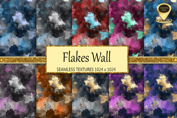 Flakes Wall Textures