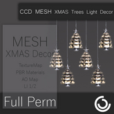 MESH XMAS Trees Light Decor