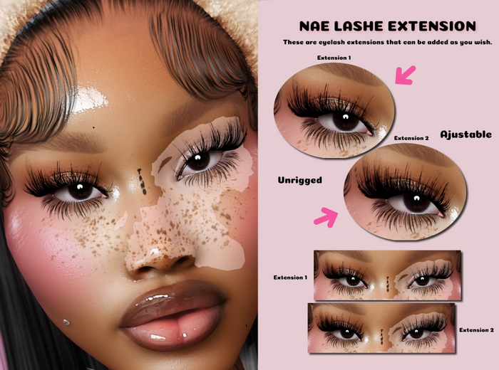 GLOW'S-NAE EXTENSION LASHES