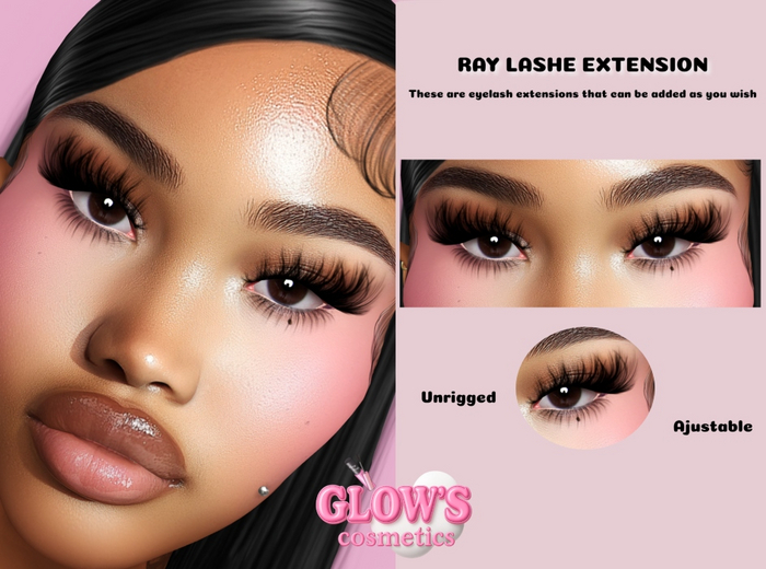 GLOW'S-RAY EXTENSION LASHES